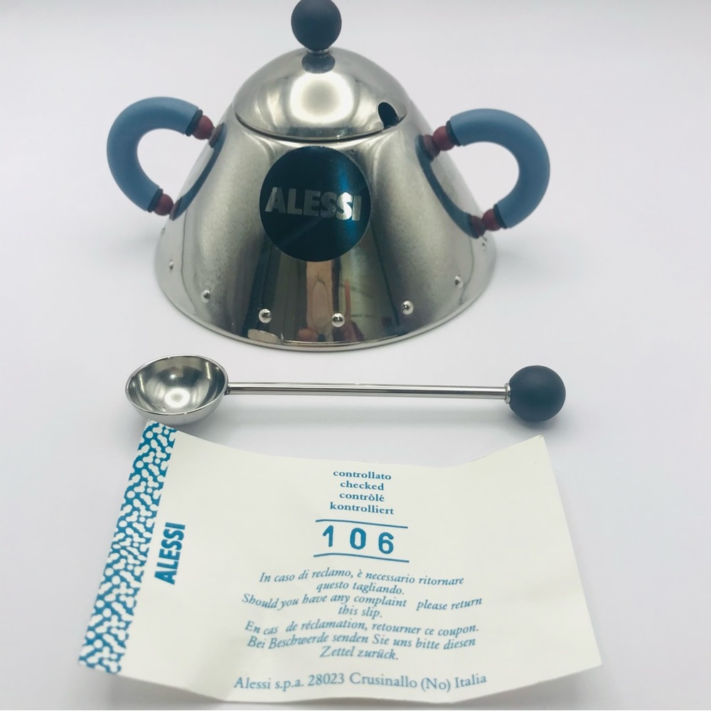 ALESSI CREAM & SUGAR. - Picture 3 of 11